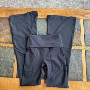 Aerie Black Women's Flare Leggings